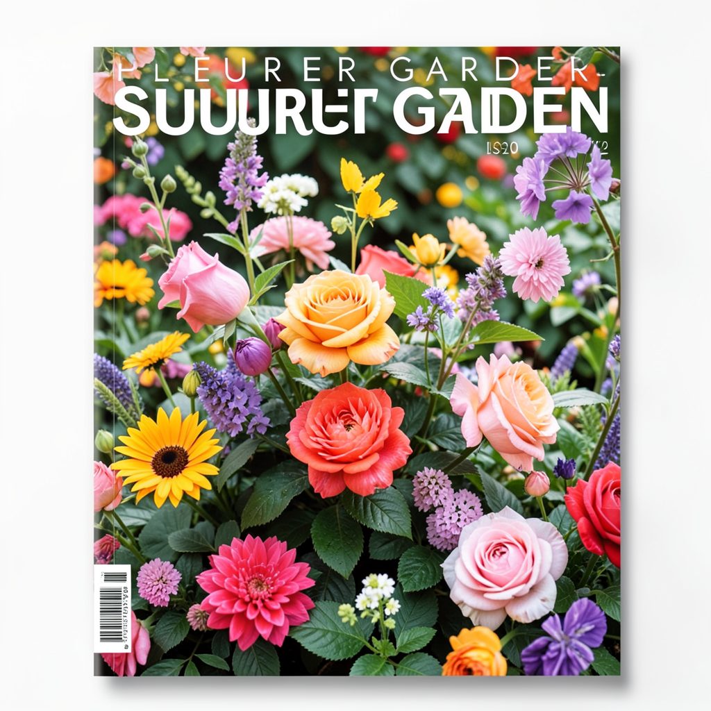 Pleasure Garden Summer Issue 2020, a lush botanical-themed magazine with vivid floral photography on its cover